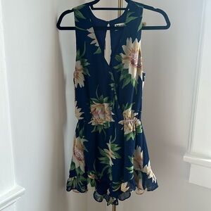 Show Me Your MuMu Floral Romper